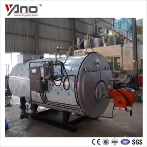 Cost Saving Horizontal Fire Tube 3 Pass 1-10Ton/h Diesel/Gas/HFO Steam Boiler with Free Replacement Parts