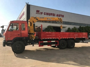 6.3 t משאית עם מנוף dongfeng מנוף משאית 10 גלגלים הרמת מנוף משאית - Product Image 5