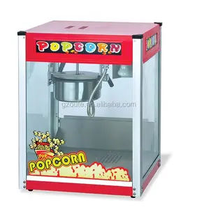 Oute Serie Roestvrijstalen Commerciële Industriële Gearomatiseerde Popcorn Machine (8 Oz)(OT-802)