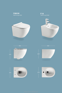 YW039 Toilette suspendue au mur <span class=keywords><strong>Wc</strong></span> Toilettes Sanitaires Style européen Céramique Salle de bain Toilette suspendue - Product Image 6