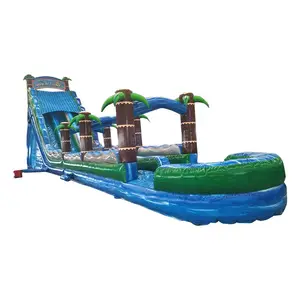 Ngoài Trời Lớn Và Nhỏ Inflatable Trượt Nước Hồ Bơi Thương Mại Nước Jump Slide