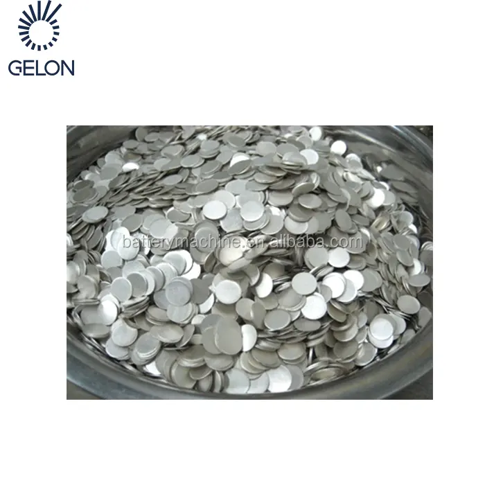 Coin Cell Lithium Chips 99.9% Pure Lithium Metal Chips for Lithium Coin Cell Battery Lab Production Materials