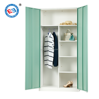 Casier de vestiaire personnel en acier 1236 avec porte, casier de rangement pour vêtements en métal pour salle de sport et école