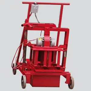 QMJ2-45 Mobile small egg layer hand operated brick making machine in 2022