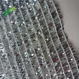 4m * 3m Chiều rộng Bạc lưới vải bóng râm, 85% phản chiếu nhôm carport bóng râm bao gồm/xe mặt trời bảo vệ lá bóng râm Lưới - Product Image 1