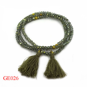 Los niños de la moda al por mayor borla verde joyería sésamo semilla Chia semilla pulsera - Product Image 4
