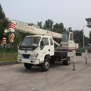 8 Ton <span class=keywords><strong>Foton</strong></span> Pequeña Grúa Hidráulica, 8 ton capacidad de elevación de la grúa montado en Kama camión - Product Image 1
