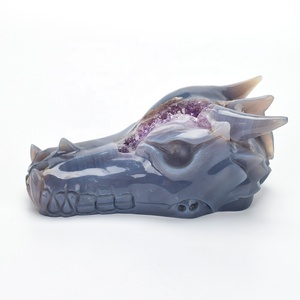 Groothandel Hoge Kwaliteit China Draak Natuurlijke Agaat Amethist Geode <span class=keywords><strong>Crystal</strong></span> <span class=keywords><strong>Dragon</strong></span> <span class=keywords><strong>Skull</strong></span> - Product Image 3
