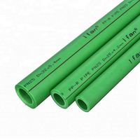 Tuyau PPR de couleur grise, type 3 avec raccords, vente chaude, PN 25, isolation thermique transparente, tuyau d'alimentation en eau en plastique, taille du tuyau PPR