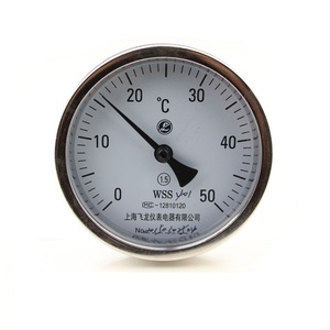 Termômetro Bimetálico Axial com Mostrador, Medidor de Temperatura em Faixa - Product Image 3