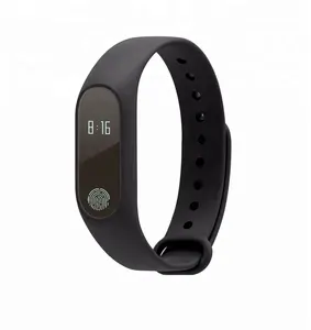 Spor nabız monitörü akıllı bilezik Spor Izci benzer M2 Mi Band 2 Android ve IOS Telefon için