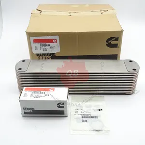 4955830 4965482 Cummins Động Cơ Làm Mát Dầu Mát 4955830 4965482 ISX15 QSX15 Dầu Cooler Core