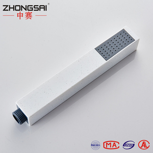 Royal baño de latón cuadrado <span class=keywords><strong>pintura</strong></span> de pulverización ducha de mano <span class=keywords><strong>blanca</strong></span> de granito baño termostático de Ducha - Product Image 5