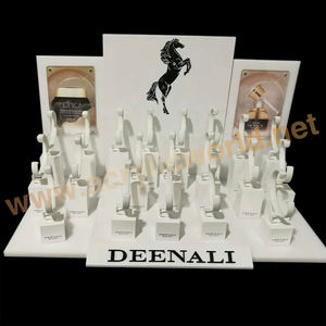 Anillo c de alta gama de acrílico negro para hombres, conjunto de soporte de reloj, escaparate de exhibición de plástico para Exposición en tienda - Product Image 6