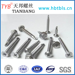 Perforacion de cabeza plana tornillos - Product Image 3