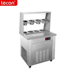 Machine à glace frit pour yaourt, 1 pièce, en acier inoxydable, thaïlande