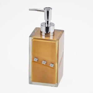 Botella de champú cuadrada naranja resina naranja misteriosa - Product Image 1