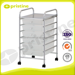 Quality SALE EBay Wholesale Taiwan Home Storage Furniture Office Trolley 6 Colorful Rubber Maid Rolling Cart with <b>Drawers</b> - Product Image 5