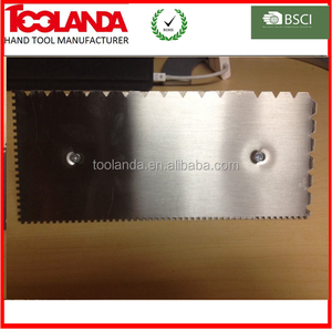 3 9&quot;x4&quot; V Notch Trowels - Product Image 2