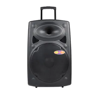 2019 High definition VFD display Battery portable speaker trolley