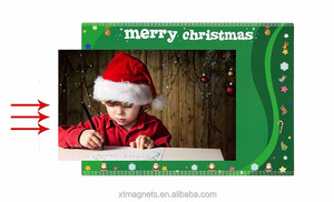 Paquete de 5 Marcos Magnéticos para Fotos de Refrigerador, Regalo de Navidad, 4x6, 3.5x5 Pulgadas, <span class=keywords><strong>Portafotos</strong></span> Magnético - Product Image 3