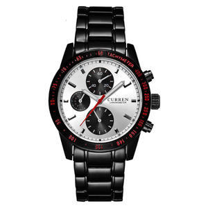 CURREN-8016 Orologio <span class=keywords><strong>da</strong></span> <span class=keywords><strong>Polso</strong></span> <span class=keywords><strong>da</strong></span> Uomo con Calendario Completo, Movimento <span class=keywords><strong>al</strong></span> <span class=keywords><strong>Quarzo</strong></span> Giapponese, Impermeabile, Casual - Product Image 3
