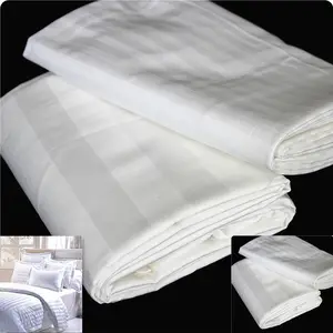 custom 100 cotton fabric for making hotel bed sheets