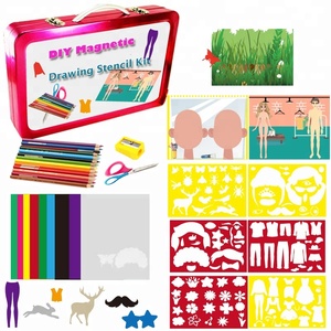 Vẽ Stencil Kit/vẽ từ Kit/DIY Magnetic Set. - Product Image 3