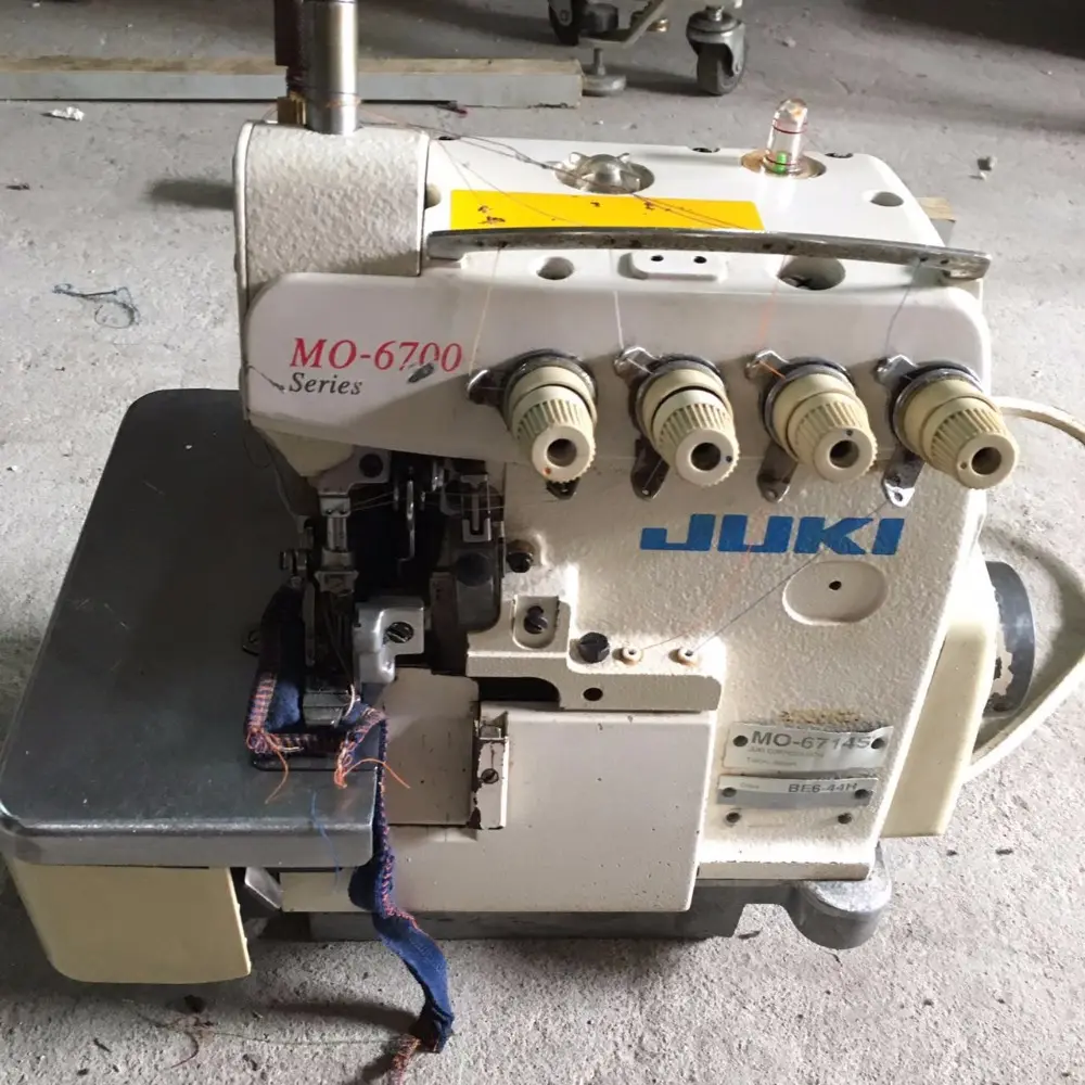 ใช้ Juki-6714S สภาพดี4หัวข้อ Overlock จักรเย็บผ้า