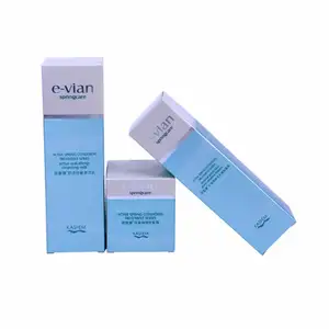 skincare serum cream lotion boxes, cosmetics silver perfume paper boxes supplier