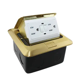 HGD-2F GFCI tiêu chuẩn Mỹ GFCI rò rỉ ổ cắm bảo vệ đệm pop lên sàn ổ cắm - Product Image 1