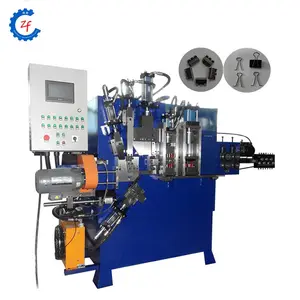 Automatic belt loop metal buckle making machine(whatsapp/wechat:008613782789572)