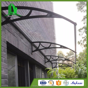 Tùy Chỉnh Kích Thước Pc Nhựa Tấm Rắn Polycarbonate Mái Hiên Mái Che Mưa Bằng Chứng Mưa Lá Chắn - Product Image 6