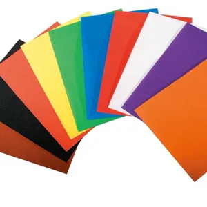 Colorful dry sandpaper