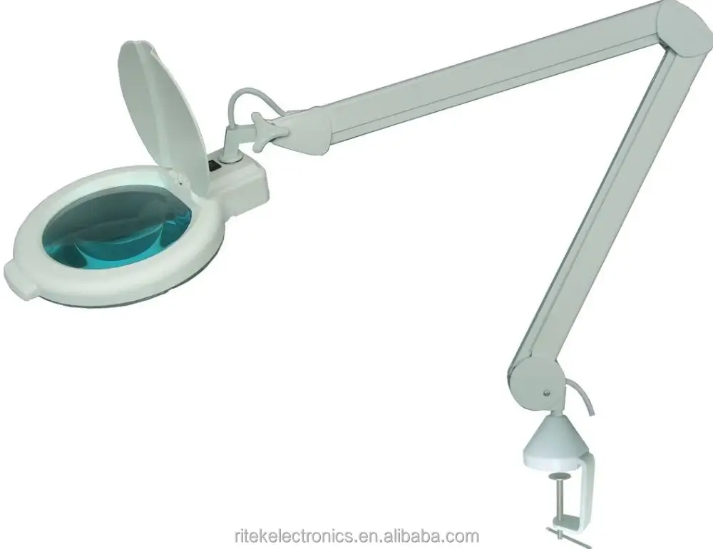 โคมไฟแว่นขยายสำหรับการตรวจสอบอย่างมืออาชีพ