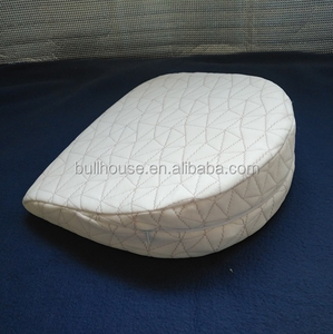 Meilleures ventes oreiller de <span class=keywords><strong>maternité</strong></span> en mousse à mémoire de forme ferme en tissu à air demi-lune avec couverture intérieure - Product Image 1