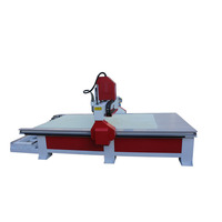 Machine de gravure cnc 4 axes, machine de découpe standard 1325 avec dispositif rotatif