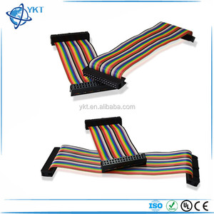 Cavo a nastro per ponticelli da 40 pin maschio a maschio a filo Dupont multicolore - Product Image 4