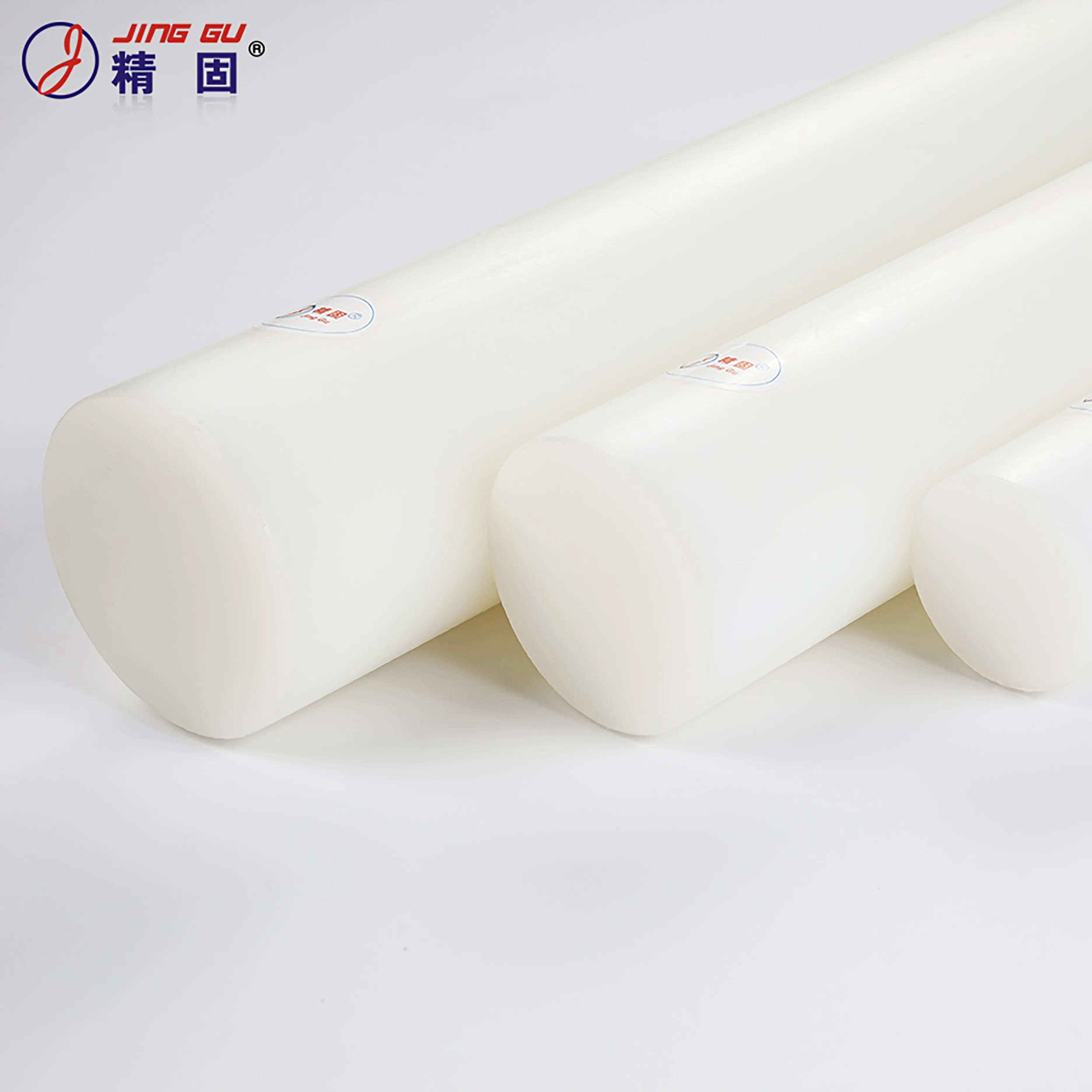 Bonne Rectitude Blanc Extrudé Polyamide 6 Nylon Barre