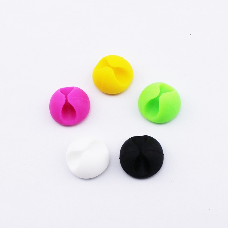 150 шт./пакет смешанные цвета кабель провода Организатор зажим аккуратным USB Автомобильное зарядное устройство для телефона, держатель для телефона для рабочего стола фиксированный зажим устройство для сматывания шнура питания