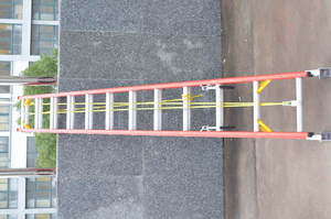 <span class=keywords><strong>2</strong></span> o 3 secciones 6 M 8 M 10 M De Fibra De Vidrio Escalera de Extensión - Product Image 2