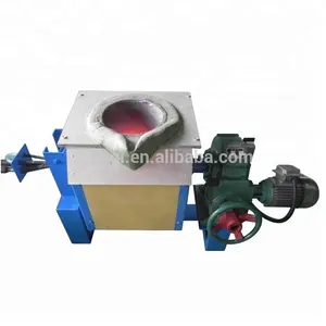 Induction smelting pot for gold copper silver aluminium