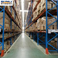 Scaffalatura Selettiva per Pallet SunLi SL-PR011 Certificata CE, 5 Ripiani, Robusta, in Acciaio, Regolabile, Prodotta in Cina