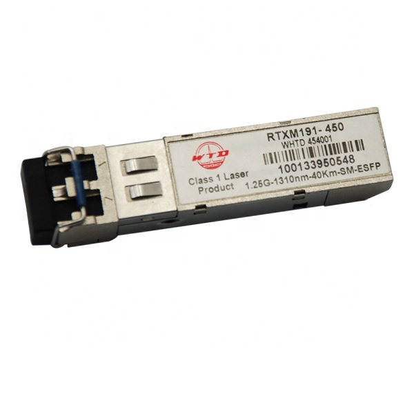 WTD RTXM191-450 1.25G SFPトランシーバー 1310nm 40km データセンター用