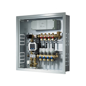 Radiant Underfloor Floor Heating System Cabinet Heating Manifold