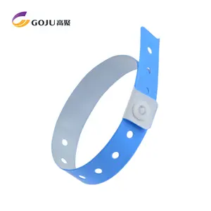 चीन आपूर्तिकर्ता पीवीसी सामग्री बिक्री के लिए एल आकार वयस्क आकार सभी समावेशी Wristbands