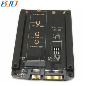 Sata 3.0 22pin Connector Naar Ngff <span class=keywords><strong>M</strong></span>.2 B-Key 2230 2242 2260 2280 Sata Ssd Converter Adapter Kaart Op Voorraad - Product Image 5