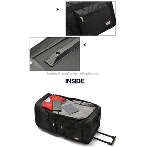 Hot Koop Mannen Trolley Plunjezak Polyester Bagage Reizen Trolley Tas Met Wielen - Product Image 6