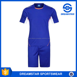 2017 style football training suit blue - Product Image 1