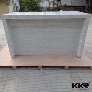 Pure White Solid Surface Bar <strong>Table</strong>/bar Coffee <strong>Table</strong>/long <strong>Narrow</strong> <strong>Table</strong> For Kitchen - Product Image 5